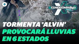 Tormenta tropical "Alvin" se intensifica; estos son los estados afectado | Reporte Indigo