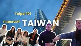 TAIWAN VLOG | Taipei 101, Hiking Elephant Mountain, Fuhang Soymilk, Kin Kan En, Pubcrawl in Taipei