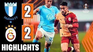 Malmo Vs. Galatasaray 2-2 | EXTENDED HIGHLIGHTS | UEFA Europa League | Galatasaray Malmo