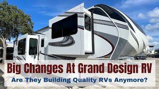 Big Changes At Grand Design RV - New Motorhomes And More