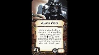 How-to use Officer "Darth Vader" - Star Wars Armada Explained (SWAE)