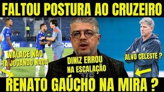 HEVERTON GUIMARÃES! FALTOU POSTURA AO CRUZEIRO! RENATO GAÚCHO NA MIRA? NOTICIAS DO CRUZEIRO HOJE