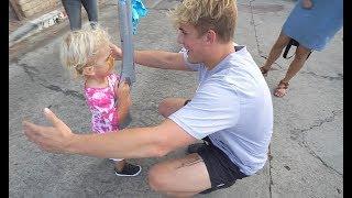 Mini Jake Paul Meets Jake Paul! **first time meeting**