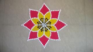 Freehand Rangoli Design For Diwali Special || Diwali Special Rangoli By Poonam Hedau.