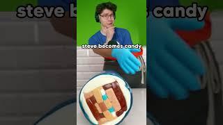 Steve Becomes IRL Candy! #reaction