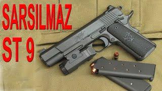 Sarsilmaz Arms, Sarsilmaz ST9 9mm pistol made in turkey, by DGK Hunter,