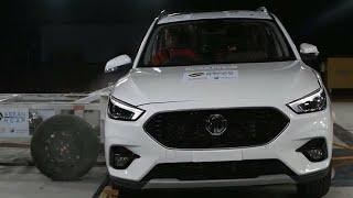 MG ASTOR CRASH TEST bharat NCAP