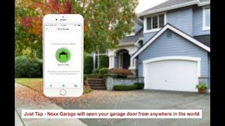 NEXX Garage NXG-100 NXG Remote Compatible Door Openers - Control Using Smart Phone