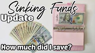 SINKING FUNDS UPDATE | Cash Envelope System | Budgeting for Beginners | MONETS MONEY