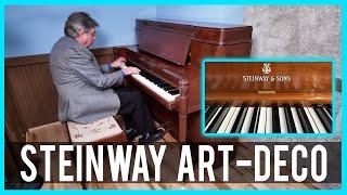 Steinway Art-Deco Professional Upright Piano