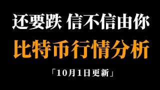 高位会套牢很多人，下跌是必然。比特币行情分析。