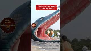 The killing of the mighty Python Aghasura #divinestory #story #python