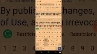 How To Edit A Wikipedia Article Or Page Using A Mobile Phone