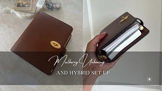 Mulberry Agenda Unboxing and Setup A6 Planner & Journal