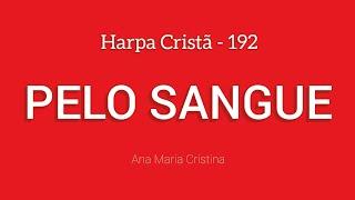 PELO SANGUE | Harpa Cristã - 192 | Ana Maria Cristina