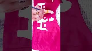 Simple and easy blouse fabric | madhus creative corner | #shortvideo