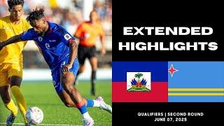 Haiti vs Aruba (5 - 0) EXTENDED HIGHLIGHTS FIFA Concacaf World Cup Qualifiers  Road to 2026