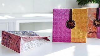 Paper Bag for Wrapping Any Gifts * Easy & Beautiful Paper Craft Ideas for Presents * I. Sasaki