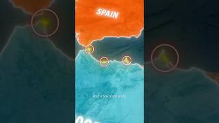What's the Shortest Border in the World?  #shorts #geography #map