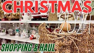 CHRISTMAS 2024 HOME DECOR SHOPPING & HAUL • WALMART • ROSS • HOBBY LOBBY • TJ MAX • TARGET