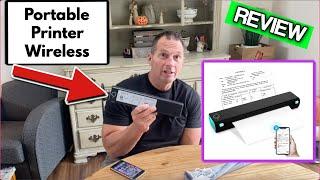 Portable Printer Wireless for Travel Review