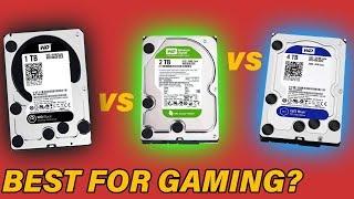 Best WD Drives for Gaming? Black vs Blue vs Green