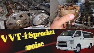 Toyota 2Tr , 2.7L Engine VVT-i Timing Chain Noise ! Toyota Hiace