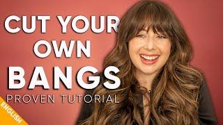 How to cut your own curtain bangs - [CURTAIN BANGS TUTORIAL]