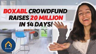 BOXABL Crowdfund Raises $20,000,000 in 14 days!