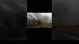 TORNADO CAPTURED AT CLOSE DISTANCE