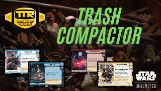 Trash Compactor Tournament Kick off! Chewbacca vs Nala Se and Grand Inquisitor vs The Mandalorian