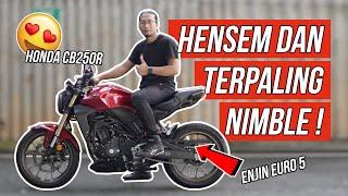 CALON MOTOR TERBAIK UNTUK BEGINNER PAKAI HARIAN | 2023 HONDA CB250R | FIRST RIDE REVIEW PART 1/2