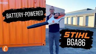 What's So Great About the STIHL BGA86 Blower?