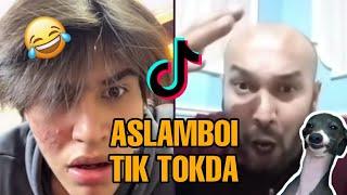 ASLAMBOI CHOL BILAN BATTLE OYNADIBUVINI A*GA SI*AY #tiktok #aslamboipubgm #battle