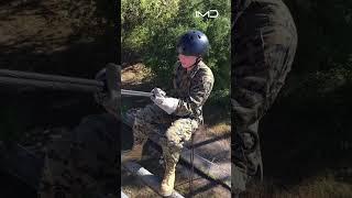 Marine Recruits Test Limits, Learn to Rappel on Parris Island.....!