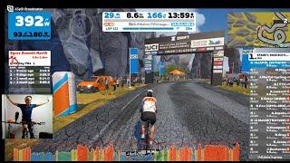 FIRST PLACE!! Zwift Race STAGE 4: RACE SCOTLAND - City and the Sgurr (B). Gravel bike rules!