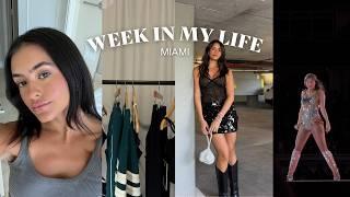 MIAMI WEEK IN MY LIFE | *facetime energy* 🫶 working from home, routines, and ERAS TOUR (!!!)