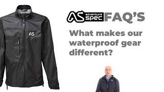 What makes our waterproof gear different?