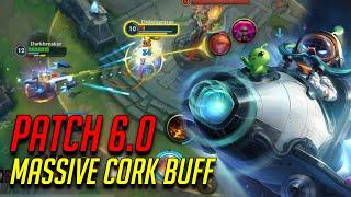 WILD RIFT CORKI MASSIVE BUFF ON PATCH 6.0!