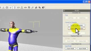 3DXchange5 Tutorial - Importing Maya Characters to iClone