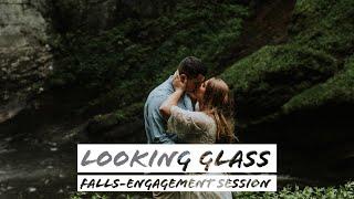 Looking Glass Falls Engagement Session