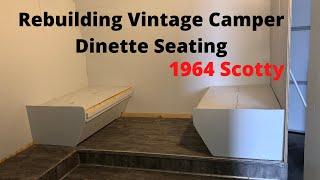 Ep. 14 Vintage camper kitchen rebuild remodel. Retro Serro Scotty Sportsman renovation restoration