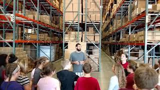 CMS 7th Grade Tours CBC Group Distribution Center