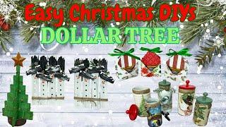 ⭐Quick Easy Christmas DIYS | Dollar Tree Crafts | Week 4 Compilation Just One Craft Project Series⭐