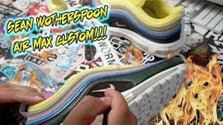 CUSTOM SEAN WOTHERSPOON AIR MAX 97 TUTORIAL!!!