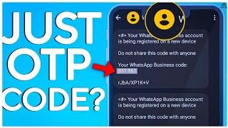 Hackers Bypass WhatsApp OTP Code? (Does it Works?) Protect Whatsapp from Hackers