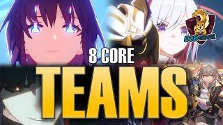 The 8 Teams of Honkai Star Rail : Efficiency Concept to Save Resources