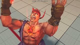 Ryu transform into evil Ryu