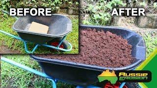 Coir Peat a great soilless hydroponics growing medium / media – Watch it expand over 60L