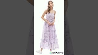 Women's Polyester A-Line Maxi Casual Dress / Latest women's dress trends Women's summer dresses,